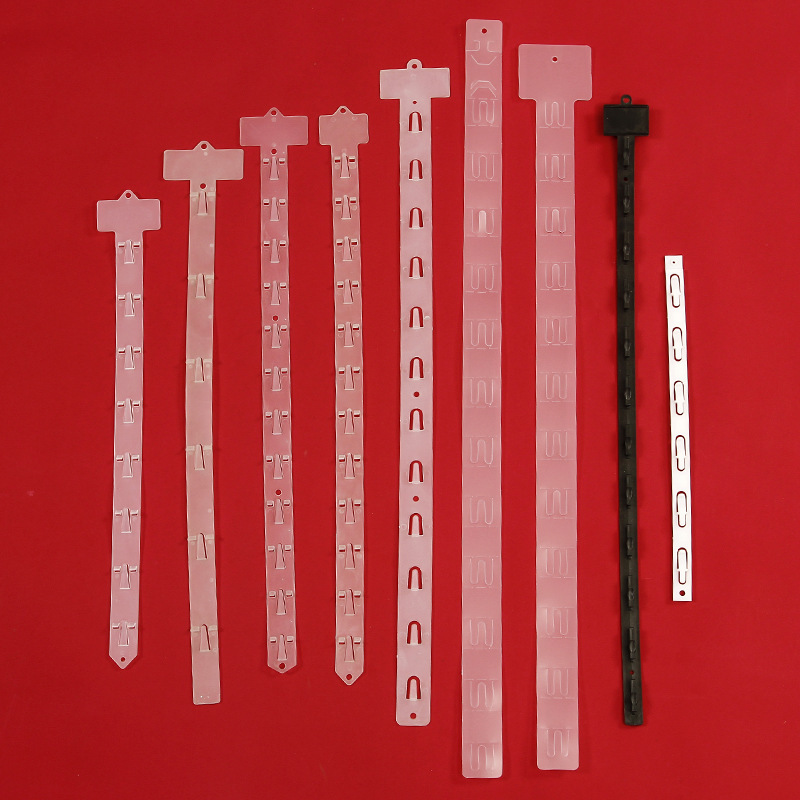 Factory wholesale making hanging strip supermarket injection transparent plastic printing pp hanging strip color frosted hanging belt Factory wholesale making hanging strip supermarket injection transparent plastic printing pp hanging strip color frosted hanging belt