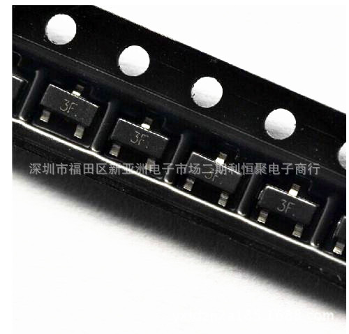 BC857B 0.1A/45V PNP贴片三极管双极晶体管(BJT)