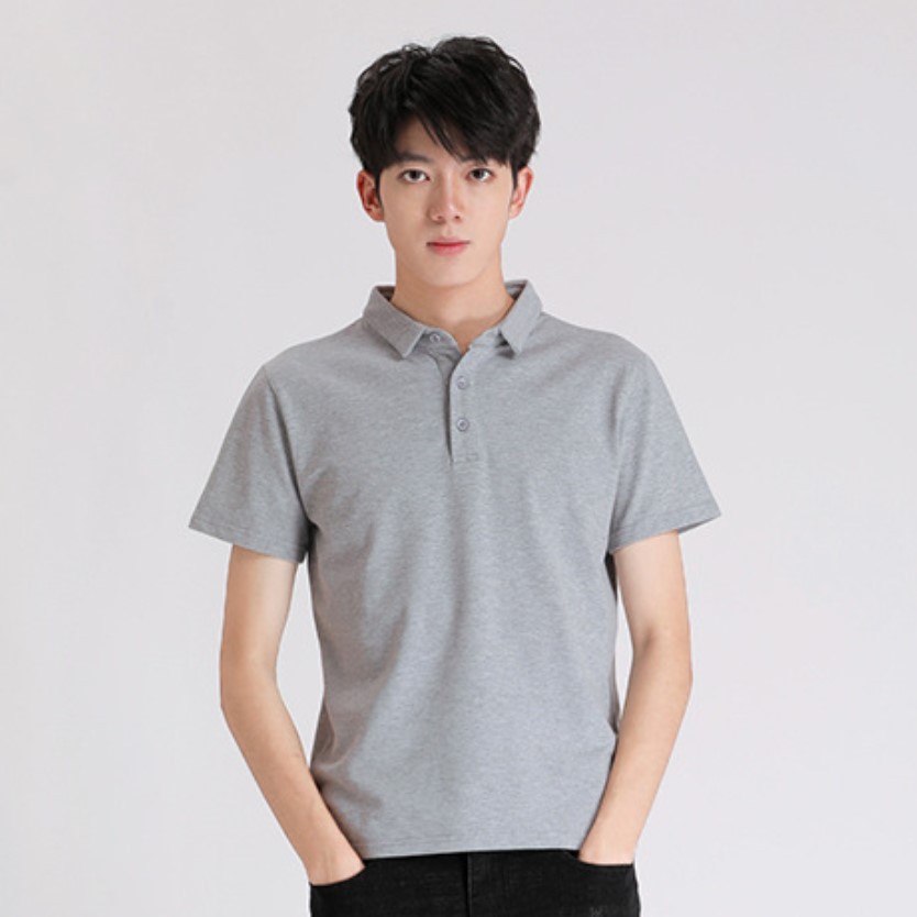 Shengyaluo camiseta de los hombres de primavera y otoño Polo flojo que basa la camisa estudiante Jersey camiseta de moda ins casual superior al por mayor