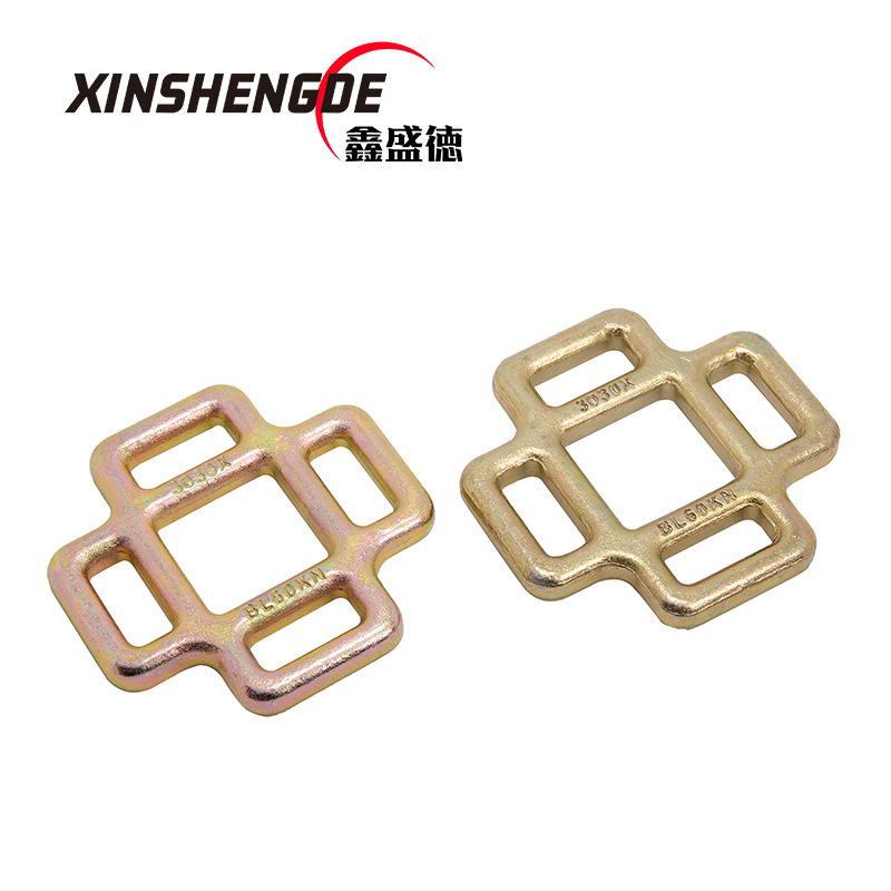 井字扣 锻造十字环 目字环 十字目型扣 锻造目字扣目字环