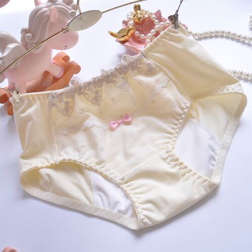 Factory shipped Japanese pure cotton mid-waist menstrual period day and night leak-proof menstrual pants women's underwear