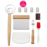 Different supporting baking tools Set flour coil mixer European -style bread cutting set