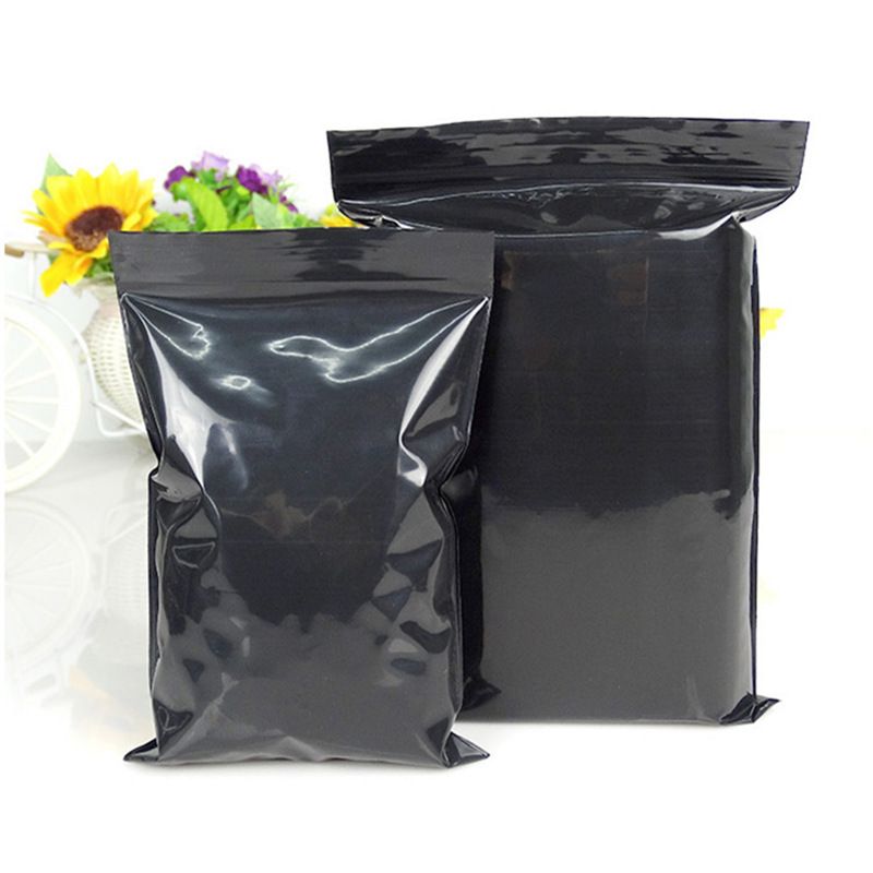 电子元器件密封袋26*38CM黑色塑料袋 防氧化私密袋厂家印刷批发