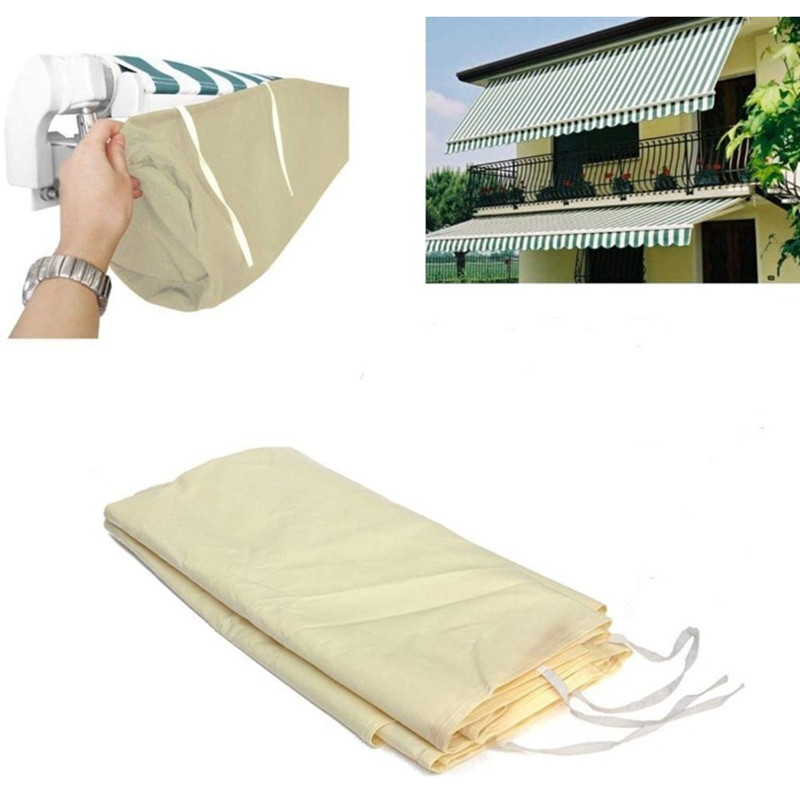 Factory wholesale outdoor retractable awning balcony patio canopy waterproof sunscreen dust cover various colors