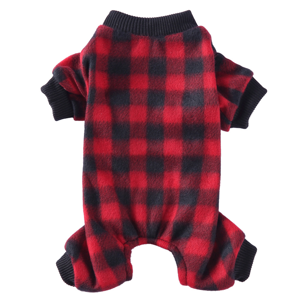 Suministros para mascotas transfronterizos ropa para perros homewear ropa para mascotas pijamas felpa ropa para mascotas ropa de otoño ropa para perros Pijamas image 12