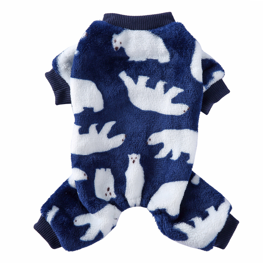 Suministros para mascotas transfronterizos ropa para perros homewear ropa para mascotas pijamas felpa ropa para mascotas ropa de otoño ropa para perros Pijamas image 15