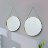 Poron -free wall -mounted dormitory dressing mirror wall -mounted bathroom mirror toilet mirror makeup mirror toilet mirror bathroom mirror