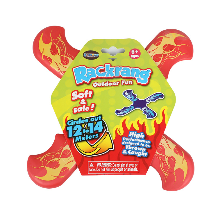 Eva boomerang de espuma, bumerismo de tres hojas, lanzamiento de disco suave volador, césped, juguetes deportivos al aire libre para niños al por mayor image 49