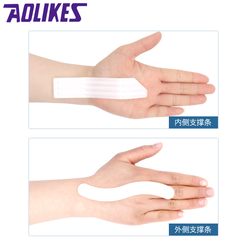 Placa de soporte estable de presión bidireccional protector de muñeca fractura ratón esguince de mano rehabilitación protector de muñeca guardia de mano madre