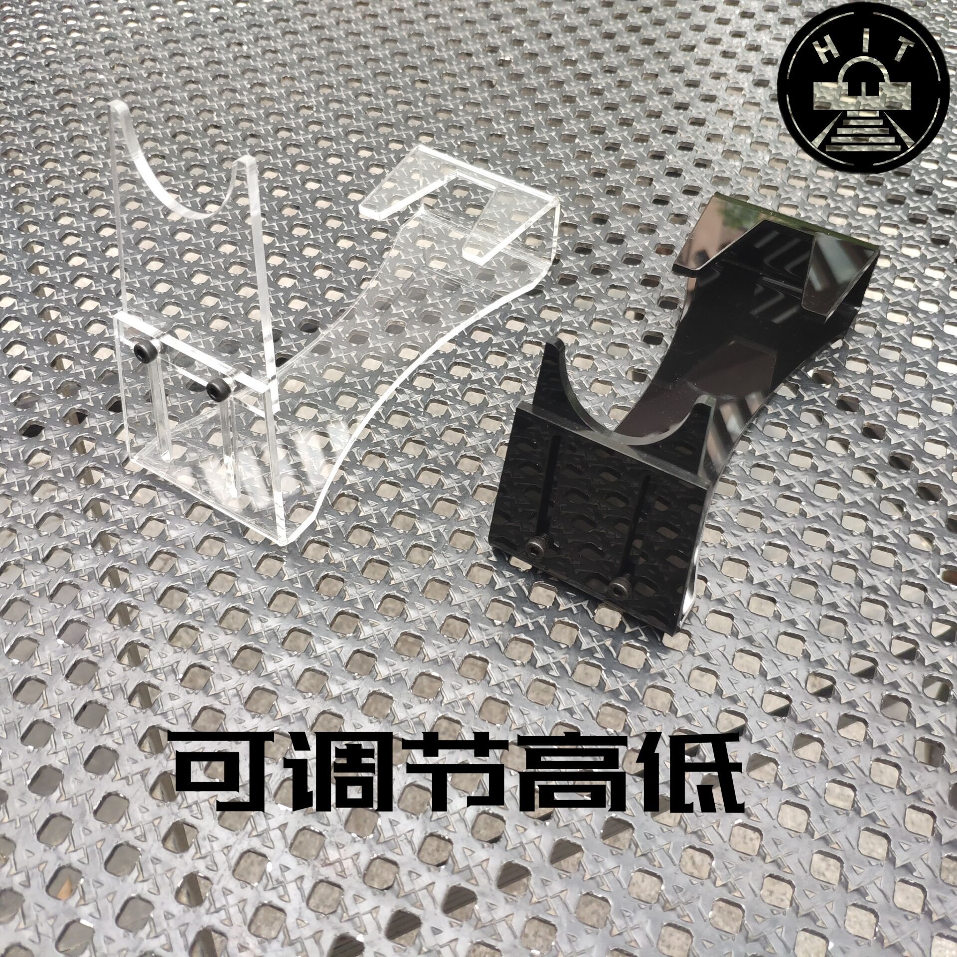 批发 水弹展示架亚克力忽必烈1支架高低可调节模型展示架厂家直销