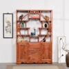 woodiness 1.5 Mido To fake something antique Shelf Chinese style furniture Shelf Elm Display rack Antique frame partition