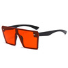 Retro big square sunglasses, trend glasses, European style