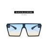 Retro big square sunglasses, trend glasses, European style