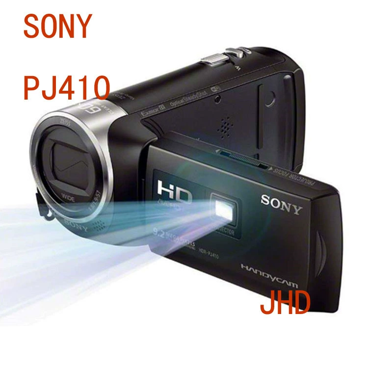 Проектор с процессором Sony PJ410 HD портативный домашний проектор 9.2M пикселей оптическая стабилизация изображения