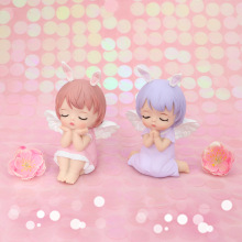 网红可爱安妮宝贝烘焙蛋糕装饰摆件卡通玩具天使儿童生日蛋糕摆件