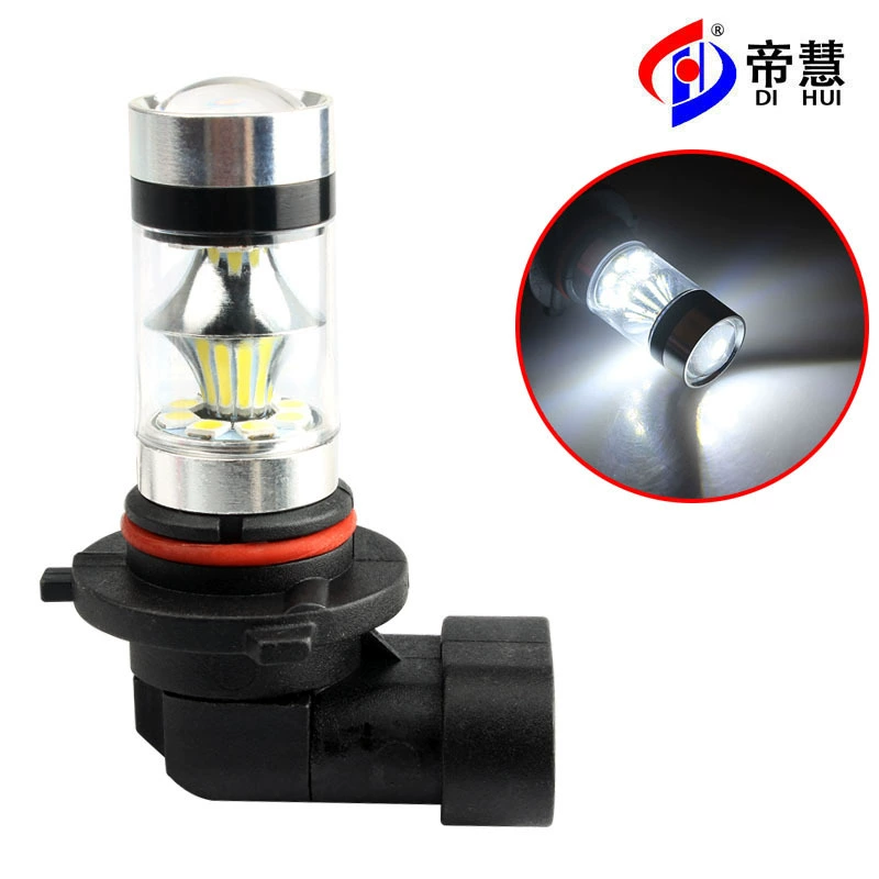 Автомобильный свет высокой мощности автомобиля светодиодные противотуманные фары 9005 9006 20LED 100W фары ближнего света