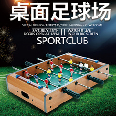 Wholesale children's table football machine mini small tabletop table football table 4-pole tabletop parent-child interactive toy