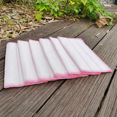 Oleophobic cotton dish cloth, scouring pad, disposable cleaning cloth, kitchen rag, dish cloth, lazy cloth