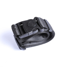 厂家直销尼龙特勤保安提花软腰带战术编织作训腰带普通款黑色批发