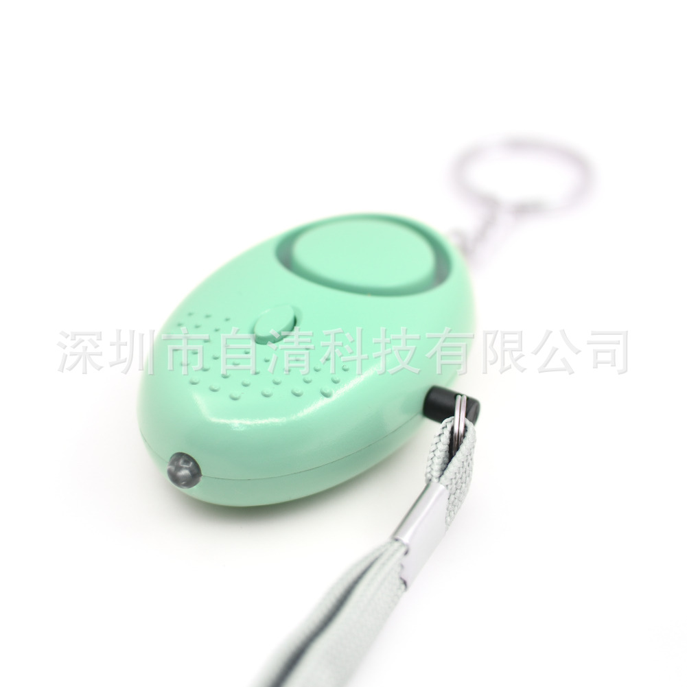 Alarma Personal Portátil de Alto Decibelio con Luz LED para Mujeres