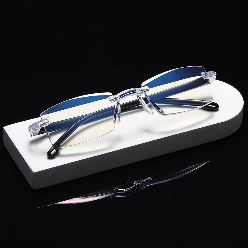 Cut edge single glasses