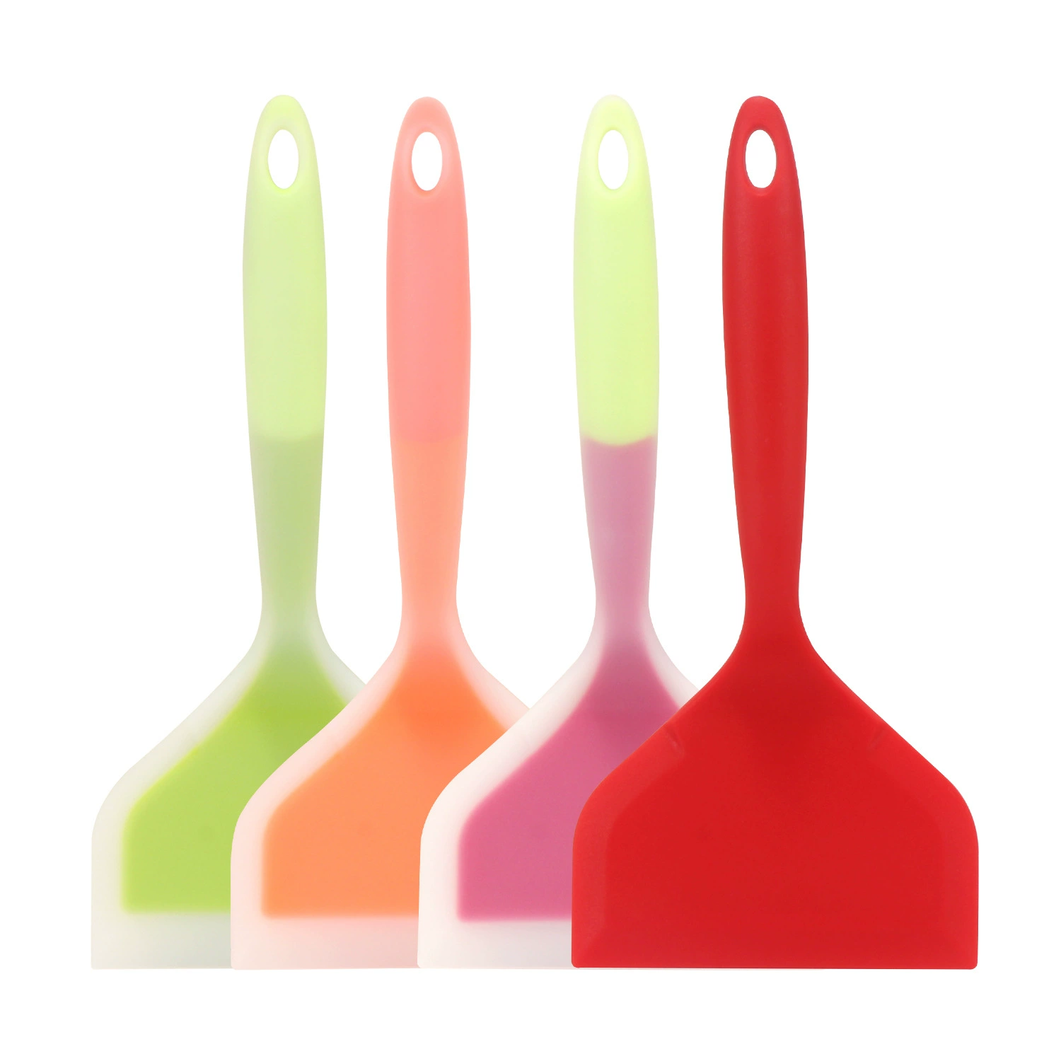Spot Jade -roasted silicone spatula wide -mouth pizza steak non -stick pot silicone spatula panca cake silicone shovel