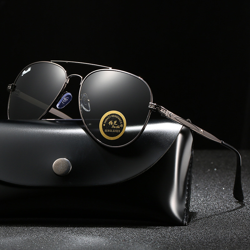 1906 new men's sunglasses colorful large frame goggles driver European and American anti-ultraviolet sunglasses wholesale