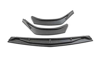 Suitable for the Tenth Generation Sonata Modified Front Shovel Surround, Sonata Front Lip, Side Skirt, Front Shovel, Rear Lip, Decorative Corner Wrap (Big Surrounded) - combat-front-shovel-matte-black