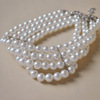 Accessory, necklace from pearl, choker, chain for key bag , European style, wholesale