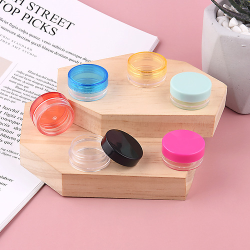 3g5g round bottom facial cream box cream box cosmetics packaging box bottle sample box sample bottle wholesale
