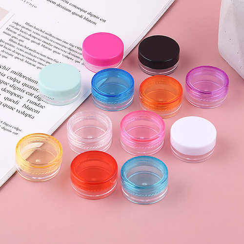 3g5g round bottom facial cream box cream box cosmetics packaging box bottle sample box sample bottle wholesale