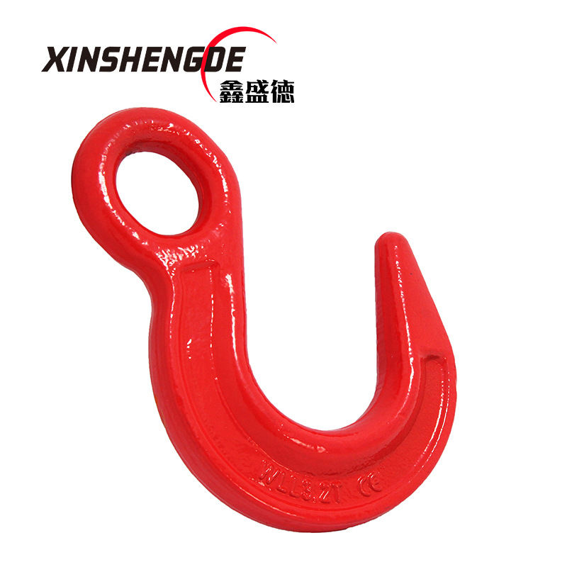 工业起重吊钩 大开口钩 G80大开口吊钩 宽口型眼型货钩 眼型吊钩