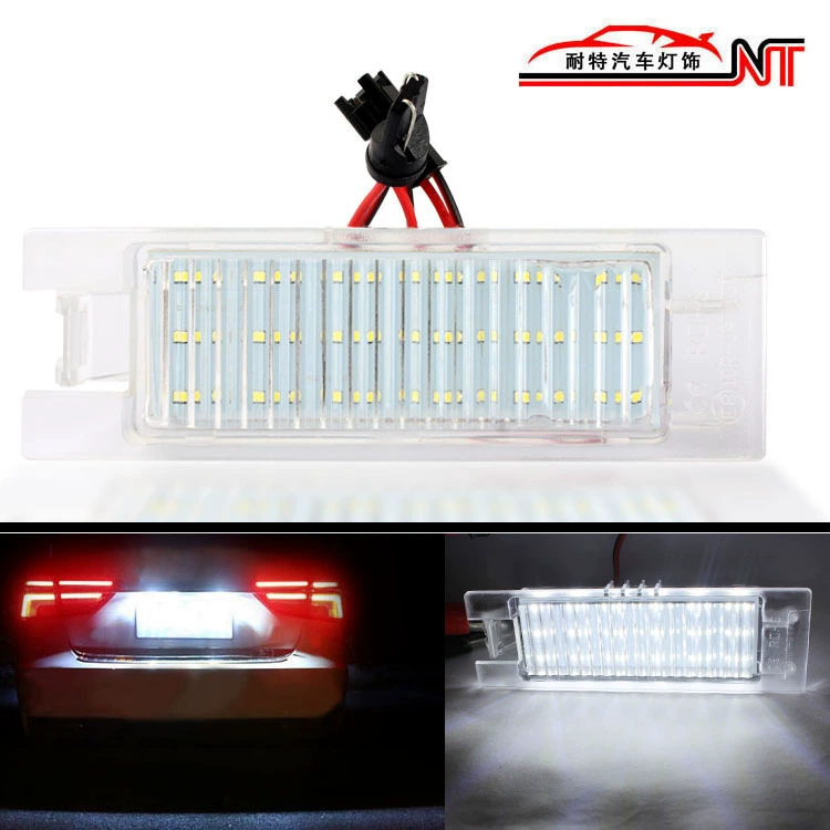 Для Opel Corsa D Astra H Zafira B lnsignia Светодиодный фонарь номерного знака