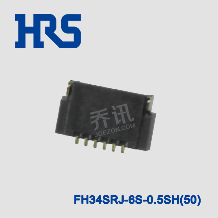 HRS������FH34SRJ-6S-0.5SH(50)����FPC�Ӳ��0.5mm 6pin��������