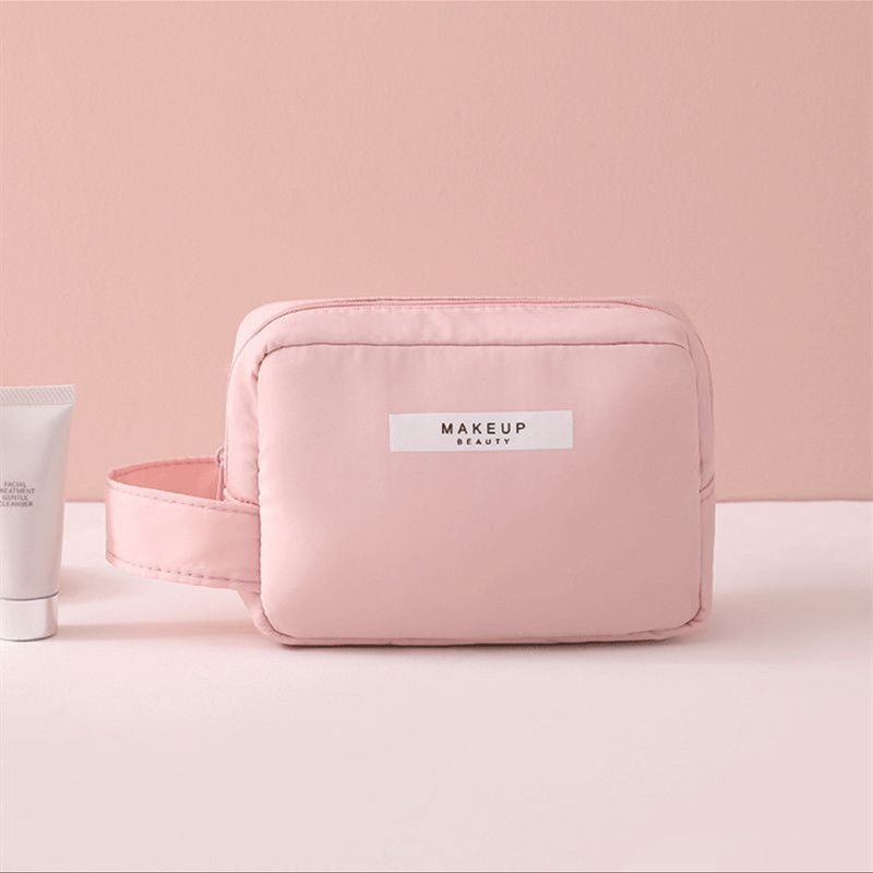Bolsa de cosméticos ins bolsa de almacenamiento de cosméticos bolsa de lavado de viaje para mujer bolsa de cosméticos de tela portátil 2021 Nuevo