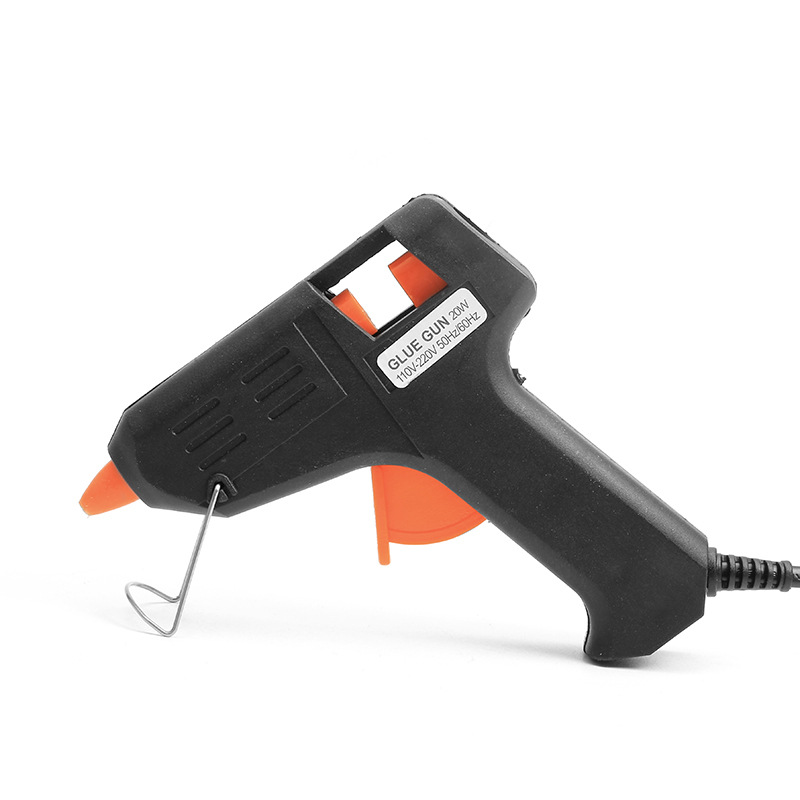 跨境带开关热熔胶枪 手工DIY多功能点胶设备电动20W英规胶枪批发
