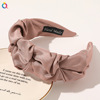 Retro headband, trend cloth with pigtail, new collection, Korean style