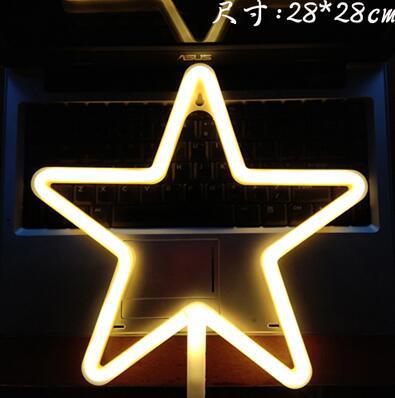 Fabricante nueva luz de neón LED con nubes de relámpagos planeta modelado luz Amor amor corazón Arco Iris Navidad luz de la noche