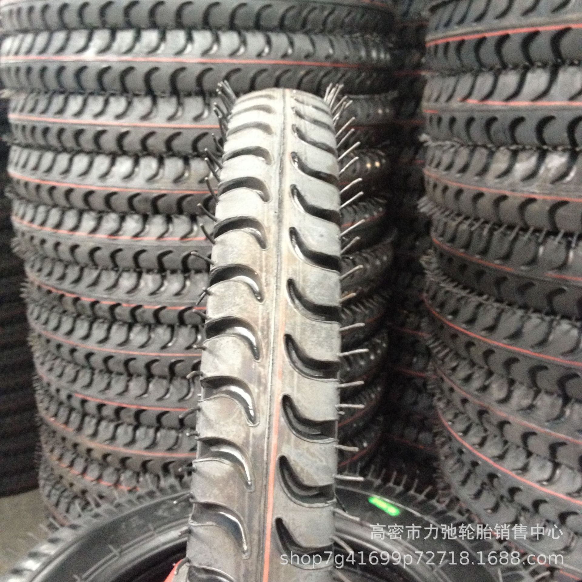 450-16农用轮胎水曲羊角花纹防扎抗压厂家现货三轮车轮胎450-16