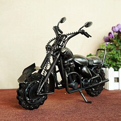 New home decoration extra large domineering chain motorcycle model craft ornaments decorative gifts two colors to choose from