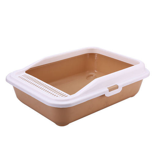Cat Litter Pan Odor Control and Leak-Proof Semi-Closed Cat Toilet for Cats - Large and Small Sizes Cat Litter Pan Cat Supplies