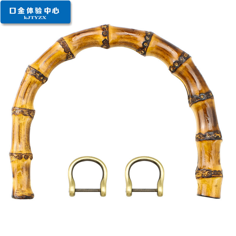 Promoción de precios especiales [agujero izquierdo y derecho] 15.5cm bambú real mano image 4