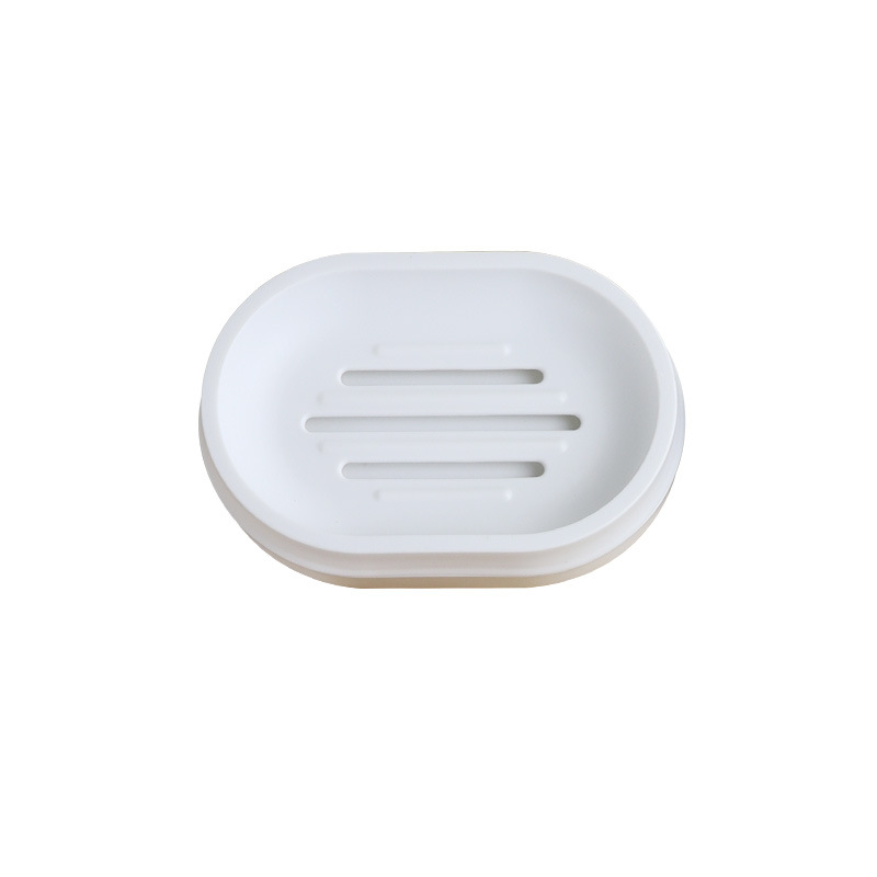 Creativo Japonés caja de jabón portátil de viaje de drenaje de doble capa titular de plato de jabón de plástico caja de jabón ventas directas de la fábrica