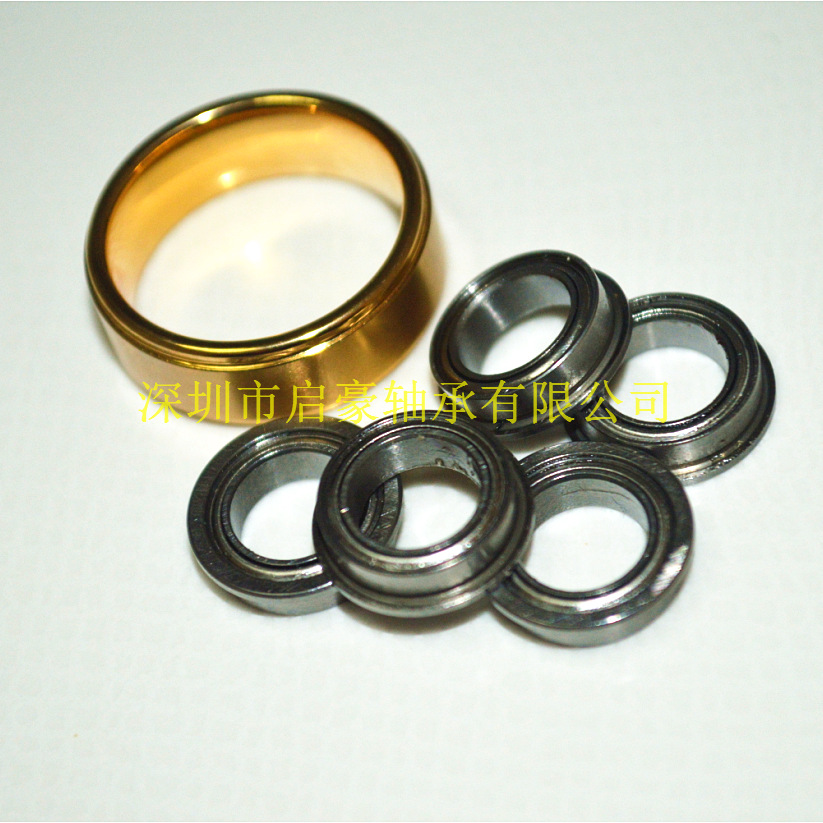 厂家直销MF128ZZ轴承 带边8*12*3.5mm微型法兰轴承