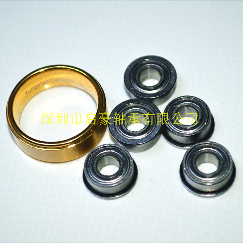 厂家直销F694ZZ轴承 带边4*11*4mm法兰轴承