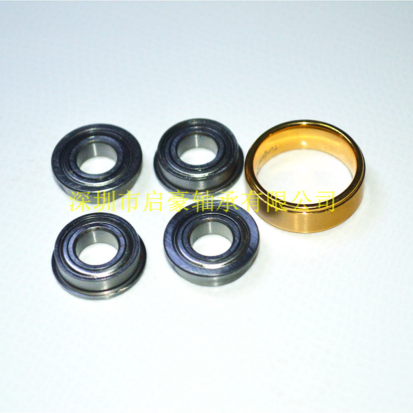 厂家直销MF115ZZ法兰轴承 5x11x4法兰轴承 法兰盘直径12.5mm