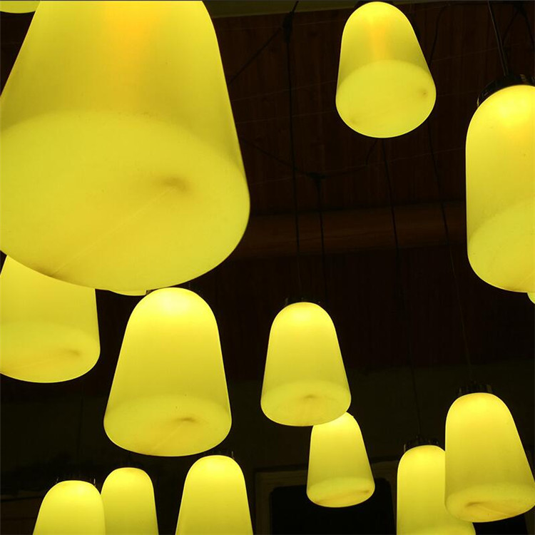 Bosque Luz de respiración LED colorido cambio de color al aire libre atmósfera techo paisaje Luz Plaza Scenic Spot Lighting LED Luz de respiración