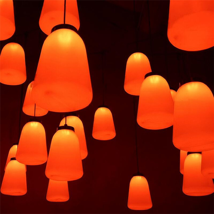 Bosque Luz de respiración LED colorido cambio de color al aire libre atmósfera techo paisaje Luz Plaza Scenic Spot Lighting LED Luz de respiración