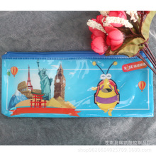 可定制定做图案花样LOGO笔袋 PVC可爱小笔袋 卡通别致文具收纳袋