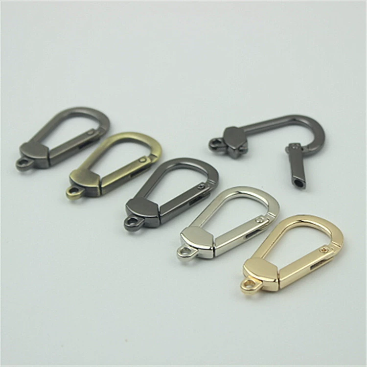 Багажная сумка аппаратные аксессуары новый крючок Пряжка плечевой ремень пряжка для соединения цепи Древний серебряный брелок пряжка для собак